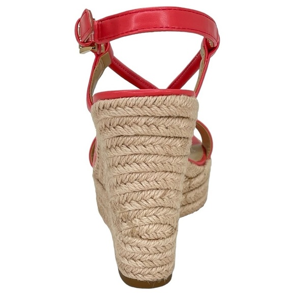 Michael Kors Annie Espadrille Wedge Womens Sandals Size 10M - Picture 3 of 13